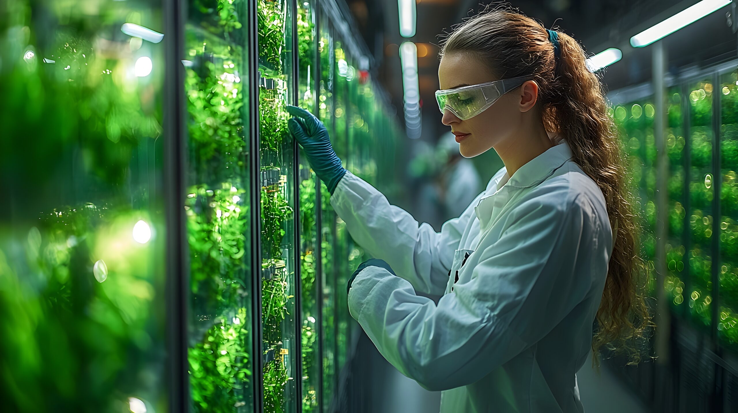 Inspector examining industrial equipment