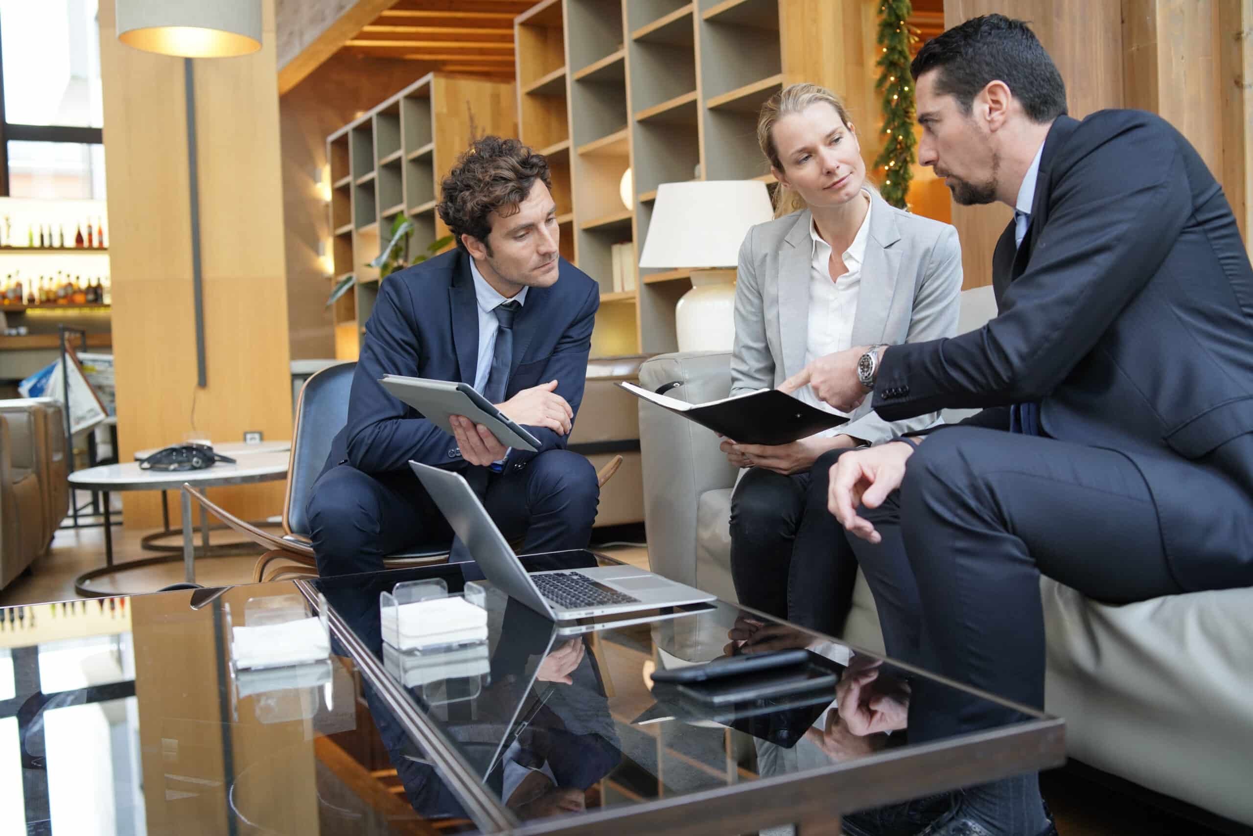 Graphs and data representing industry insights